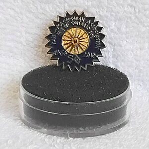 Macedonian Association 0f Ontario 50 year Metal & Enamel Pin!!